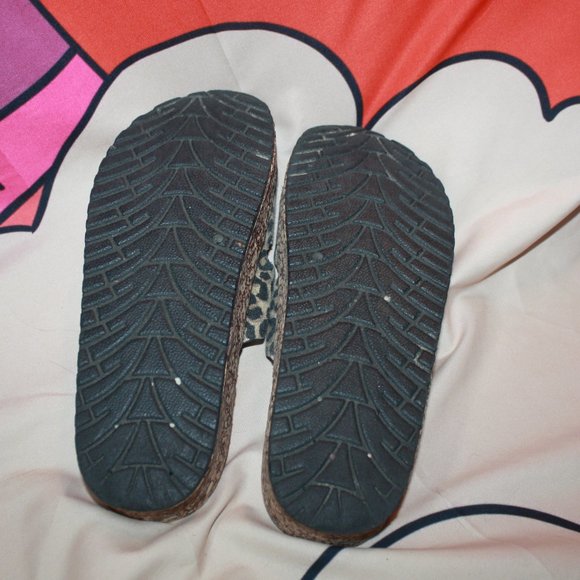 Leopard Double Buckle Slide Sandals 🌵8 - Picture 5 of 7